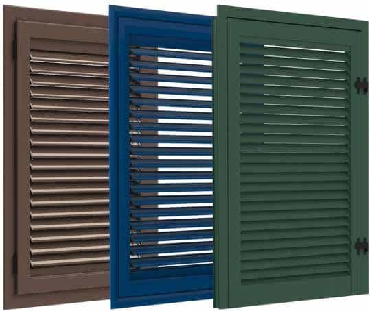 Aluminum blinds