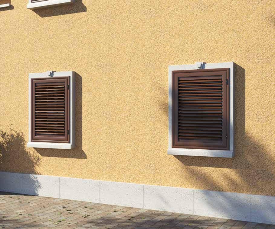 L-type frame with mounting on existing window sill