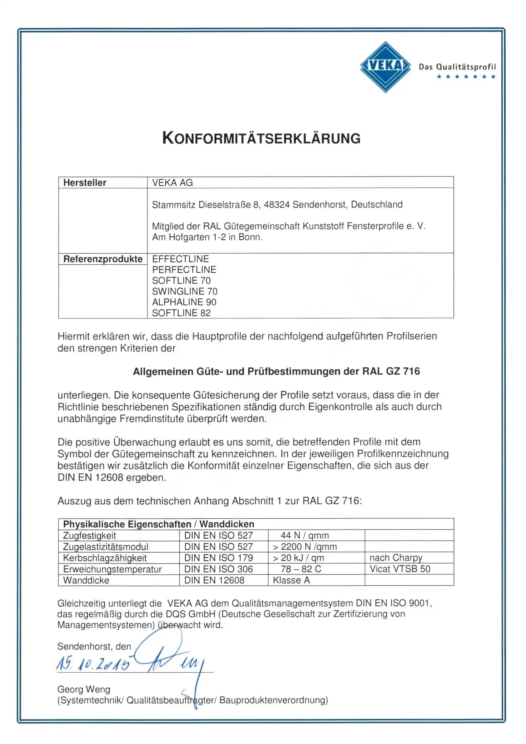 Certificat de clasa A 1