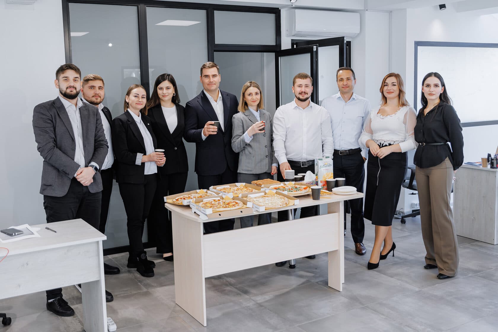 The VALENT.MD team at the office